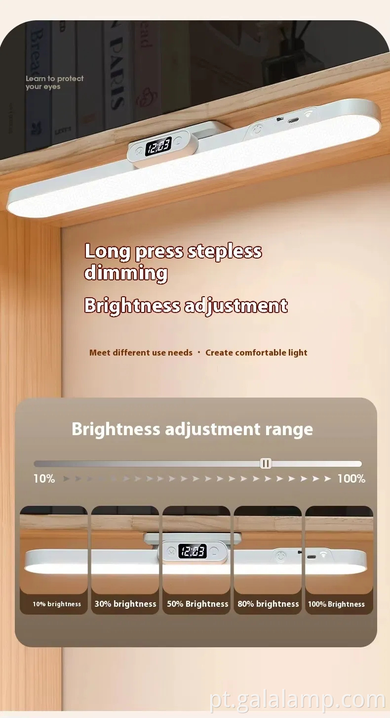 Modern Desk Lamp Magnet Charging Remote Control